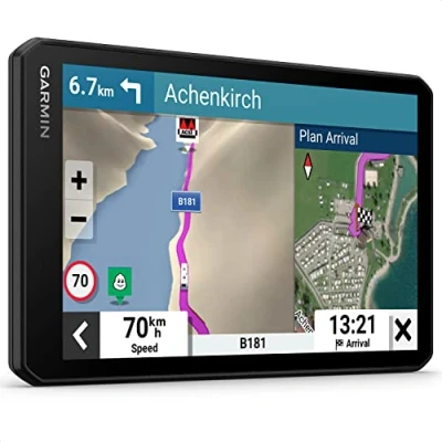 Afbeelding van Garmin CamperCam 795 MT D GPS navigatiesysteem voor caravan/camper, ingebouwde dashcam, 7 inch display, Video opslag, Waarschuwing bij aanrijding/rijstrook Vertrek, Digitaal verkeer, Birdseye Direct