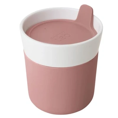Afbeelding van Reisbeker BergHOFF Leo Line Porcelain 250 ml