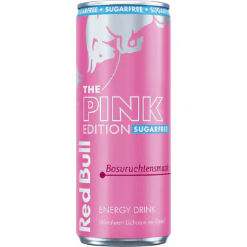 Afbeelding van Red Bull Pink Edition Wild Berry Suikervrij 250ML