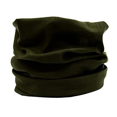 Afbeelding van Unisex naadloze multifunctionele hoofddeksels Bandana sjaal elastische buis Magische hoofdband Gaiter Balaclava Snood gezichtsmasker UV residentie (leger groen)