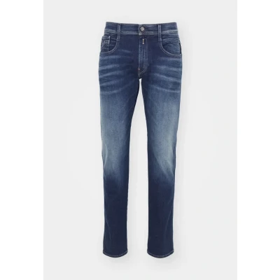 Afbeelding van Replay Anbass Hyperflex Dust Herenjeans, slimfit, 007, donkerblauw, 34W x 34L