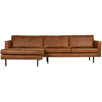 Afbeelding van Rodeo Chaise Longue Links Cognac