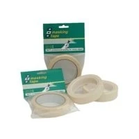 Afbeelding van Masking tape hemp natural 18mm 25m