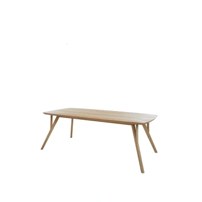 Afbeelding van Light &amp; Living Eettafel Quenza rechthoek 220x100 Hout