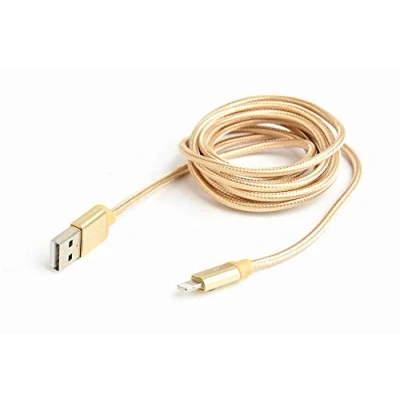 Afbeelding van Cablexpert 1.8 m USB A Lightning Gold CCB MUSB2B AMLM 6 G