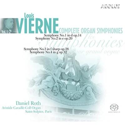 Afbeelding van Daniel Roth Vierne: Complete Organ Symphonies Vol. 1 &amp; 2 (2 Super Audio CD) (Limited Edition)