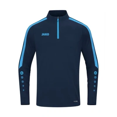 Afbeelding van JAKO Krachtige Ritssluiting, Uniseks Volwassene, Marine/Hemelsblauw, XL