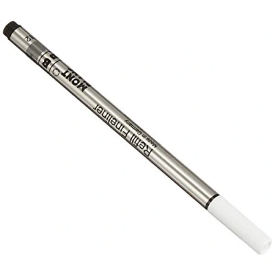 Afbeelding van Montblanc Mystery Black 105170 fineliner reservevullingen B navulling 2 x vullingen zwart