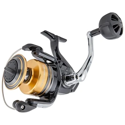 Afbeelding van Shimano Socorro 6000F SW Offshore spinrol, zwart/goudkleurig