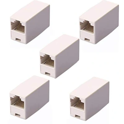 Afbeelding van SIENOC RJ45 Adapter Koppeling Netwerk Ethernet Connector Female naar 5 Stuks