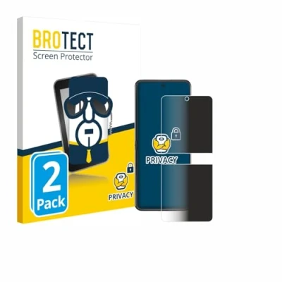 Afbeelding van BROTECT privacy screenprotector voor Motorola Razr 60 Folie Beschermfolie Blauwlichtfilter (2 Stuks)