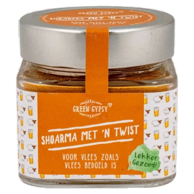 Afbeelding van Green Gypsy Spices Shoarma met &#039;n Twist (100 gr)