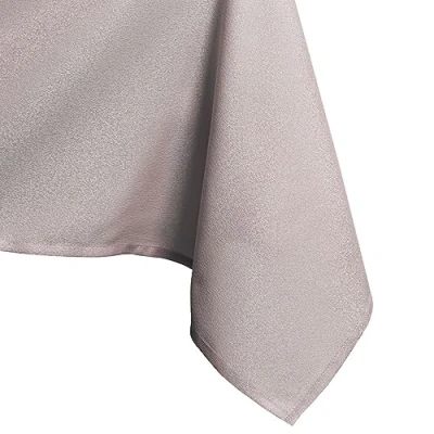 Afbeelding van AmeliaHome tafelkleed lotuseffect waterafstotend linnenlook Poederroze Empire 110x180 cm