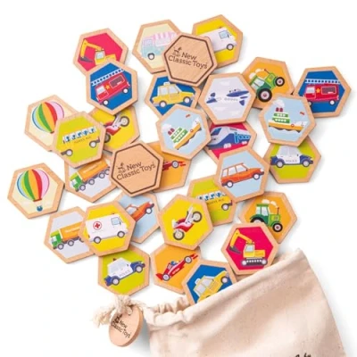 Afbeelding van New Class ic Toys Memory Voertuigen