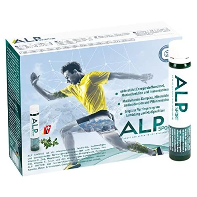 Afbeelding van ALP SPORT Magnesium Multivitamine Voedingsupplementen Vitaminen Ampullen 14x 25ml Workout Metabolisme Booster Liquid Sportvoeding Vitamine B12 C E B Complex Zink Q10