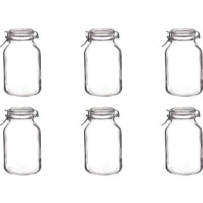 Afbeelding van Bormioli Rocco Fido weckpot 3 l 6 stuks