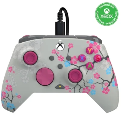 Afbeelding van PDP Xbox REMATCH GLOW Wired controller BLOSSOM