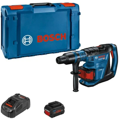 Afbeelding van Bosch Blauw GBH 18V 40 C accu Boorhamer BITURBO SDS max 2 x 5,5 Ah + snellader In XL Boxx 0611917103