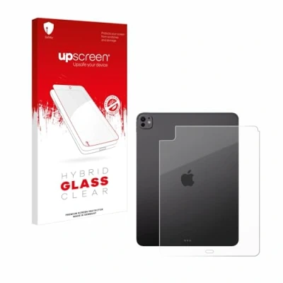 Afbeelding van upscreen Screenprotector voor Apple iPad Pro 13&quot; WiFi 2024 (Achterkant) Folie Beschermfolie Beschermglas transparant