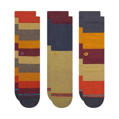 Afbeelding van Stance Cabin Fever CREW Unisex 3 PACK Sokken multicoloured, Maat: 38 42, Multi coloured