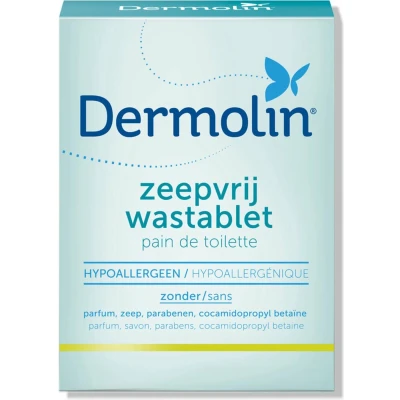 Afbeelding van Dermolin Zeepvrij Wastablet (100 Gr)