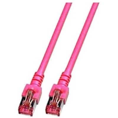 Afbeelding van Techtube Pro Internetkabel S/FTP CAT6 roze 1 meter