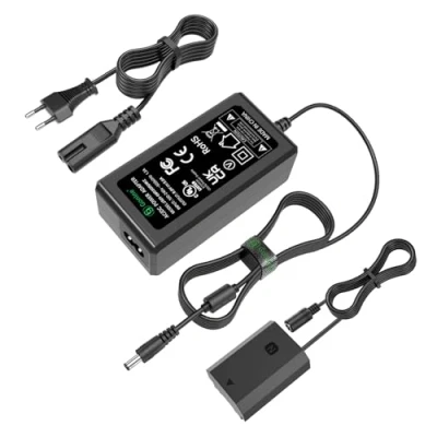 Afbeelding van Gonine NP FZ100 A7III A7IV Dummy accu adapterkit voor Sony A7 III, IV, A7S A7R V, A7C, A1, A9, A9 ii, A6600, A6700, FX3, FX30, ZV E10 E1 camera&#039;s