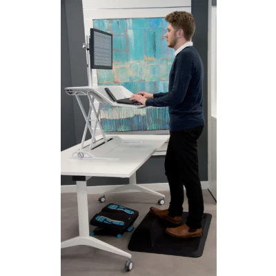 Afbeelding van Vloermat Fellowes voetensteun Activefusion zwart