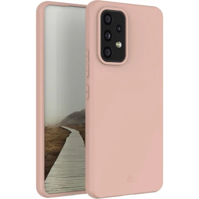 Afbeelding van Samsung Galaxy A53 Hoesje Gerecycled Siliconen en TPU (zacht) dbramante1928 Softcase/Backcover Roze Telefoonhoesje