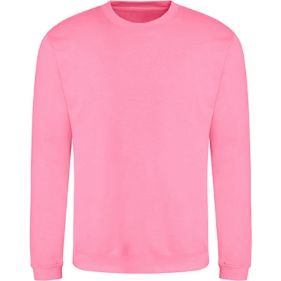 Afbeelding van Vegan Sweater met lange mouwen &#039;Just Hoods&#039; Candyfloss Pink L