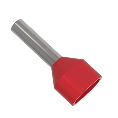 Afbeelding van AUPROTEC Adereindhulzen Twin van 0,5 16 mm² geïsoleerd 10 1000 stuks naar keuze: (50 stuks, 1.0 rood)