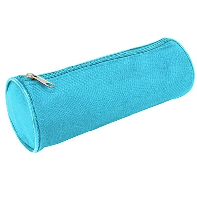 Afbeelding van Waytex 931283 Etui, rond, 21 cm, diameter 7,5 stof, hemelsblauw