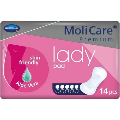 Afbeelding van Molicare Premium Lady pads 5 druppels 24 verpakkingen à 14 stuks