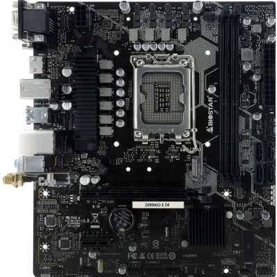 Afbeelding van BioStar Z690MX2 E D4 Moederbord Vormfactor Micro ATX chipset Intel® Z690