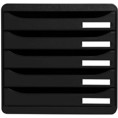 Afbeelding van Exacompta ladenblok Big Box Plus Classic, zwart