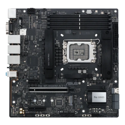 Afbeelding van Asus PRO WS W680M ACE SE Moederbord Socket Intel 1700 Vormfactor Micro ATX chipset Intel® W680