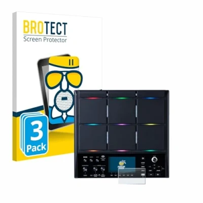 Afbeelding van BROTECT Screenprotector voor Roland SPD SX PRO Folie Beschermfolie Beschermglas matte (3 Stuks)