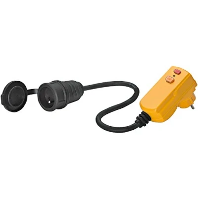 Afbeelding van Brennenstuhl Uitbreiding 1132731 met adapter 16 Amp/230 V stekker IP44 10 mA 0,5 m H07RN F 3G1.5