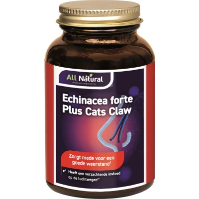 Afbeelding van All Natural Echinacea Forte Plus Cats Claw 120ca