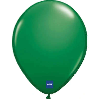 Afbeelding van Folat Folatex ballonnen Metallic Donker Groen 30 cm 10 stuks