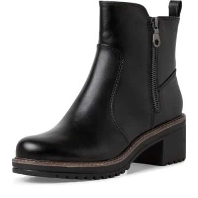 Afbeelding van Marco Tozzi Dames Bootie Zip+Slip 2 25430 43 Modelaarzen, zwart, 36 EU, EU