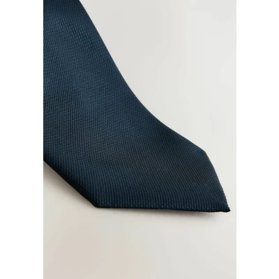 Afbeelding van Next Regular Textured Stropdas, Heren, Maat: One Size, Navy blue