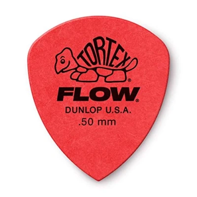 Afbeelding van Jim Dunlop Flow Plectrum Tortex 0.50 mm 12 pack