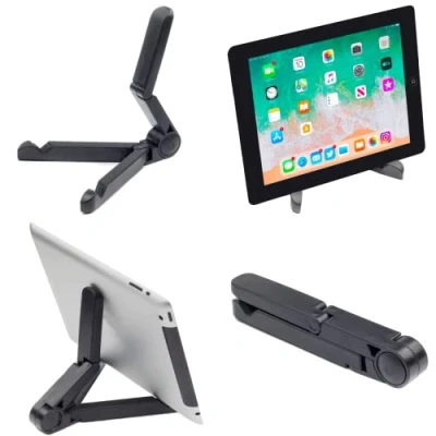 Afbeelding van Digicharge Verstelbare opvouwbare tabletstandaard voor bureau, standaard iPad, tablethouder bureaubevestiging compatibel met elke tablet, iPad Air Pro Mini, mobiele telefoon smartphone Samsung Galaxy Tab van 4 &#039;&#039; 14&#039;&#039;