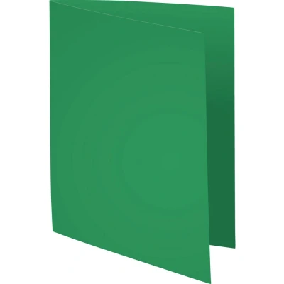 Afbeelding van Exacompta dossiermap Rock&#039;s 80, ft 22 x 31 cm, pak van 100, dennengroen