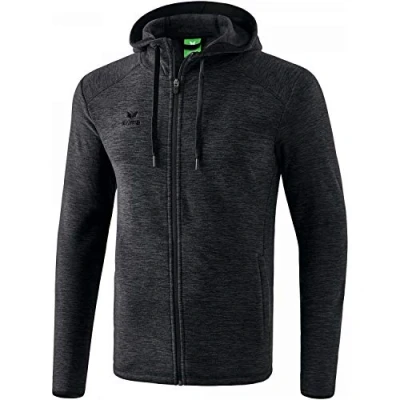 Afbeelding van Erima Sweater met rits, Heren, Maat: Large, Schwarz