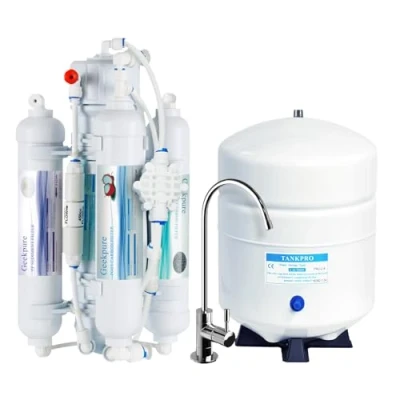 Afbeelding van Geekpure 4 het Filtersysteem van de stadium Omgekeerde Osmose RO Drinkwater 100 GPD NSF Gediplomeerd Membraan
