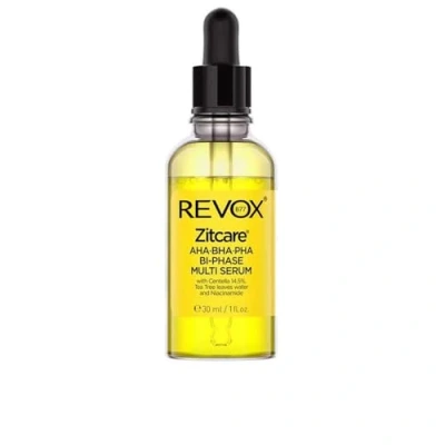 Afbeelding van REVOX B77 Zitcare AHA BHA PHA Bi Phase Multi Serum, 30 ml, Gezichtsserum, Zachte Exfoliatie, Reinigt Poriën, Maakt Huid Glad, Brengt Talgproductie In Balans, Hydrateert, Verzacht Irritaties