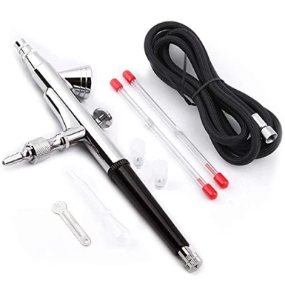 Afbeelding van Fengda FE 135K Airbrush Pistool set Double Action 3x Nozzle