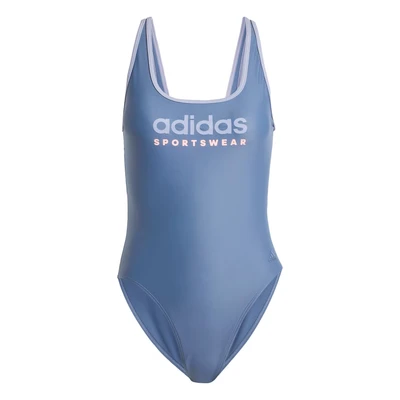 Afbeelding van adidas Sportswear Uback Badpak Preloved ink silver violet, Dames, Maat: 34, violet